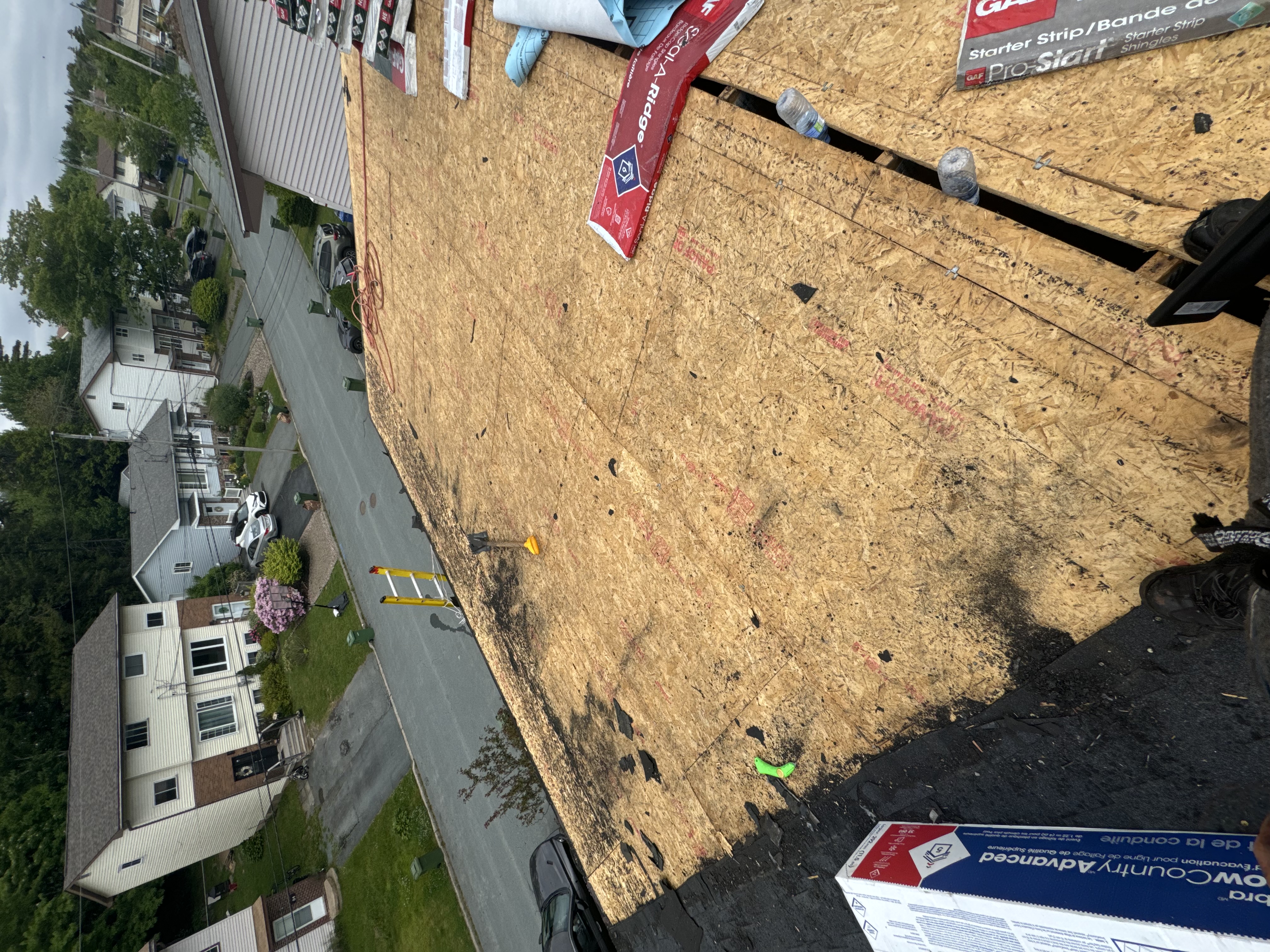 Finished home envelope and exterior trim project.